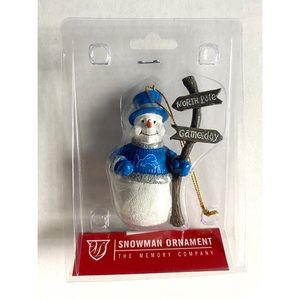 NWT Detroit Lions Snowman Ornament